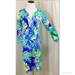 NWOT Lilly Pulitzer Brilliant Wade Sea Riva Dress